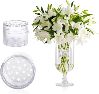 Set van 2 Spiral Flower Stem Holders voor Vazen - Ideaal voor Ikebana en Bloemstukken, DIY Bloemhouder en Bouquet Tools