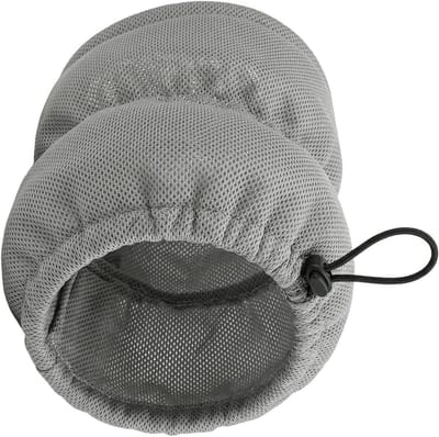 Koelbandana Hond - Honden Cooling Wrap - Hittepreventie Buiten - Verdampingskoeling Stof - Maat L - Grijs