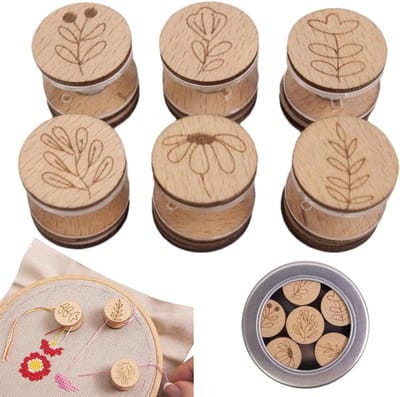 Magnetische Borduurspoelen - Garen Organizer - Draden Beheren - Eenvoudig Bevestigen - 6 Stuks - Niet Gespecificeerd