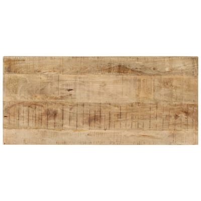 vidaXL - Eettafel - 110x50x76 - cm - massief - mangohout