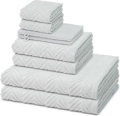 Ross Sonstiges 2 X washandjes 2 X gasten- 2 X douche- 2 X handdoek - in set 8 pack Sensual Skin