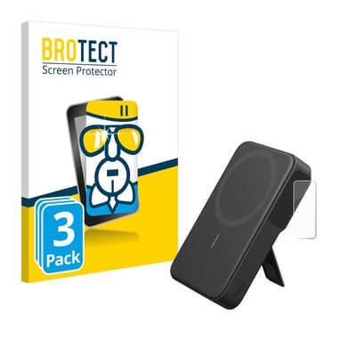 Screenprotector 3 Stuks voor Anker MagGo Beschermglas transparant