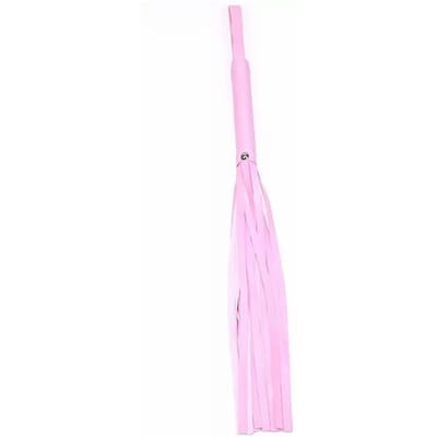 Paardenzweep Rijsportuitrusting Anti-slip PU Lederen Handvat Paardenzweep Rijden Paardenrennen Ruitergereedschap Pink