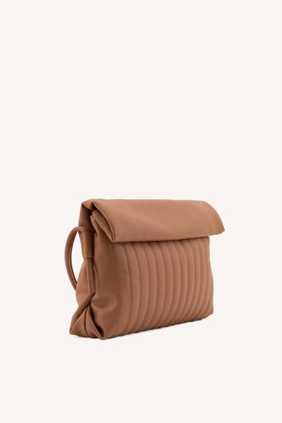 Monk and Anna - Kitarō Schoudertas Dames • Nougat - Rolled up 30 x 6 x 19,3 cm