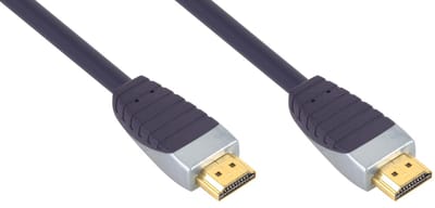 Bandridge 5m HDMI HDMI Zwart, Grijs HDMI kabel