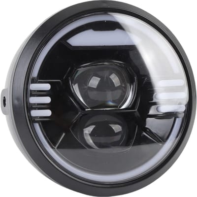 Elektrische Fiets Koplamp Hoge Helderheid Elektrische Fiets LED Koplamp voor Nachtrijden gray