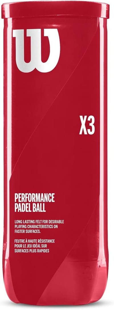 Padel Ballen - Sportballen Tennis - Padel Wedstrijden - Dura-Weave Vilt - 3 Stuks - Geel