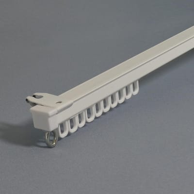 Kant en klare aluminium gordijnrails (U-Rails) 100cm