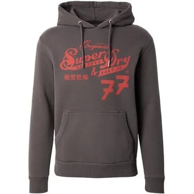 Hoodie Superdry Leather & Boot Co Script