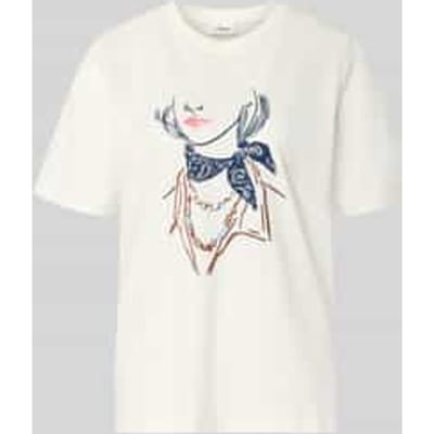 relaxed fit T-shirt van puur katoen