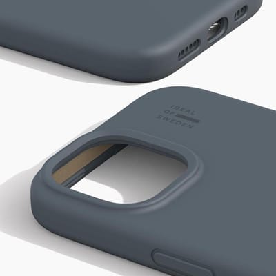 iDeal of Sweden Silicone Case geschikt voor Apple iPhone 17e / 16e / 15 / 14 / 13 - Midnight Blue