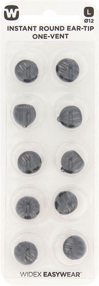 Widex Instant Round One vent ear tip L
