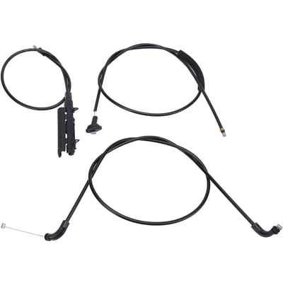 Motorkap Ontgrendelingskabel Bowdenkabel Kit Staalkabel PVC 51237197474 voor 7 Serie E65 E66 740i black