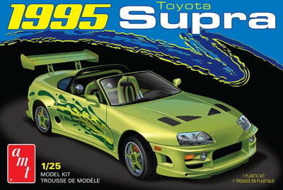AMT Modelbouwpakket Auto - 1101 1995 Toyota Supra - Amerikaanse Auto Plastic - 1:25 - Modelbouw