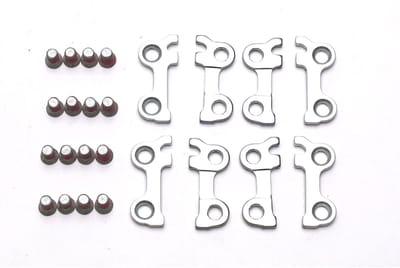 Ht Components T2 Plaat Voor Het Bevestigen Van Schoenplaatjes Zilver