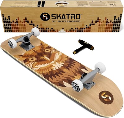 Compleet Skateboard 31 Inch - Voor Beginners, Jongens, Meisjes en Volwassenen