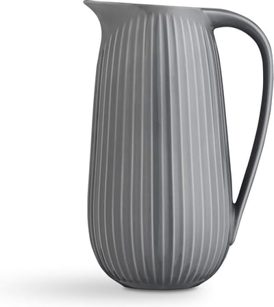 Kähler Design Hammershøi Schenkkan - Incl. Handvat - 1,25 ltr - Licht Grijs