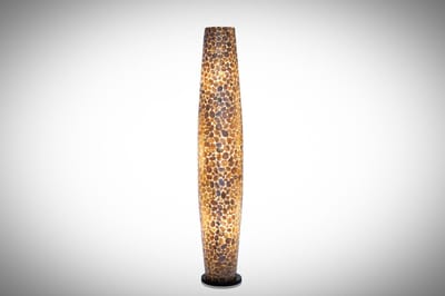 Staande lamp Handgemaakte Decoratie Vloerlamp Design woonkamer slaapkamer apollo turtle gold capiz parelmoer schelp 150 cm