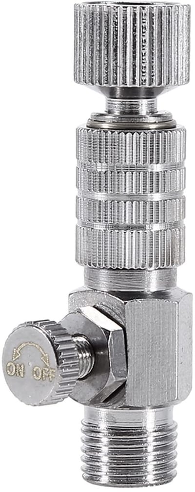 Dailygoods - Airbrush-slangen - Snelkoppeling - Eenvoudig in gebruik - 6x6x1 cm - Adapterfitting - Perfect voor airbrush toepassingen - Handig voor wi...