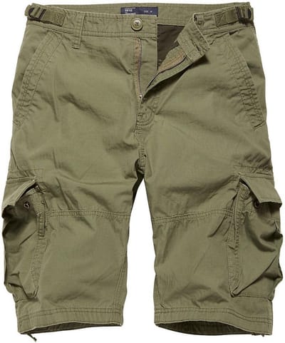 Vintage Industries Bermuda Cargostyle Terrance-short Olive Drab