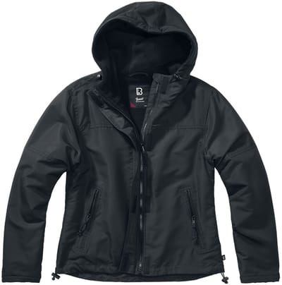 Brandit Frontzip Dames Windbreaker - zwart - XS