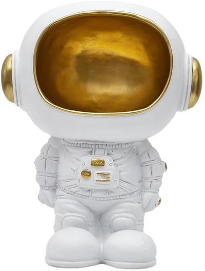 Home deco factory Astronaut sleutelbakje - 21 x 28 x 15 cm - kunsthars - sleutel schaaltje