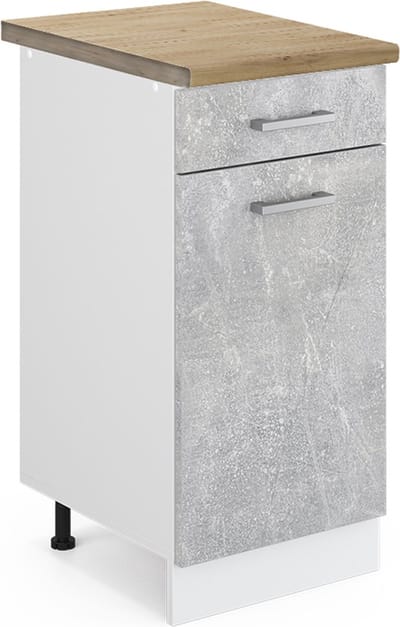 Vicco R-Line Keukenonderkast – 40 cm, WB Eik Beton