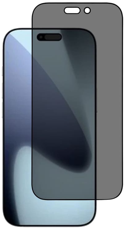 Privacy Screenprotector Glas - Tempered Glass Screen Protector Anti-Spy Geschikt voor: iPhone 17 - 1x beschermglas - Anti Spy - ZT Accessoires