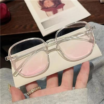 Transparant Vierkant Zonnebrilmontuur Zonnebrillen voor Vrouwen Blush Retro Y2k Zonnebrillen Vrouwen Zwart Mode Luxe Zonnebrillen