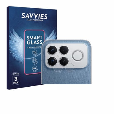 3 Stuks Savvies Screenprotector - geschikt voor Xiaomi Poco F8 Ultra 5G (ALLEEN Camera Lens) - beschermfolie glas transparant