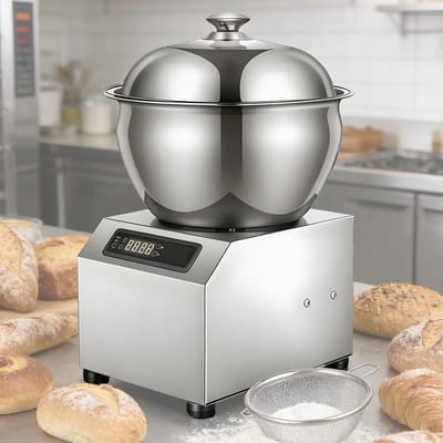 Elektrische Spiraalmixer - Deegkneedmachine - Professioneel Koken - Dubbele Roterende Arm - 11/18 Lbs Capaciteit - Meerkleurig