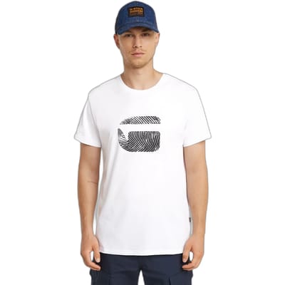 G-Star - Finger print burger r t - Heren - T-shirts