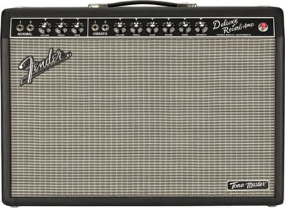 Fender Tone Master Deluxe Reverb - Gitaarversterker, 100W - grijs