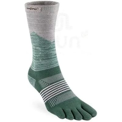 Injinji Teensokken Trail Midweight Crew Coolmax Dames IS213171 54 Green special XS-S=35-40