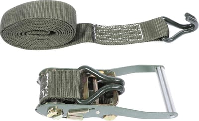 Spanbanden Set - Ratelbanden Vracht - Lading Zekeren - Zwaar Uitgevoerd - 1 Set - Zwart