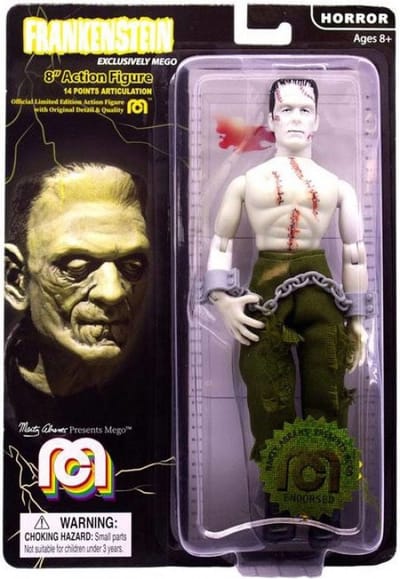 MEGO Frankenstein Action Figure Frankenstein Bare Chest 20 cm Action Figuur