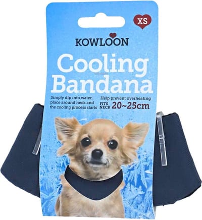 Kowloon - Cool Bandana - Donkerblauw - Maat XS