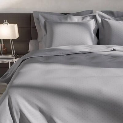 Heckett & Lane Puntini Dekbedovertrek - Litsjumeaux - 240x200/220 cm - Glacier Grey