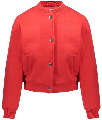 Geisha winter bomberjas meisjes - rood