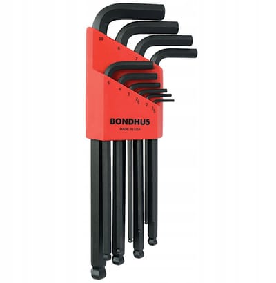 Bondhus 10990 Inbussleutelset Lang Met Conus Cup 1,5-10mm 10 Stuks