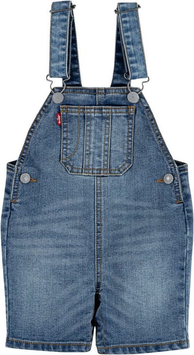 Levi´s ® Kids 6ee584 Overall Met Lange Mouwen Blauw 6 Months Kinderen