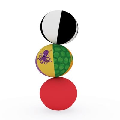 Klein Wit Visje Speelballetjes