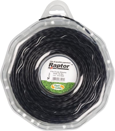 Trimmer Draad - Grasmaaier Draad - Onkruid Verwijderen - Speciale Twisted Vorm - 3.3mm x 450g - Zilver