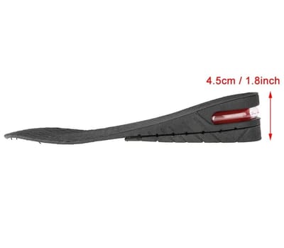 Dailygoods- Inlegzolen Hoogte Verstelbaar - Vier-laags - PU Materiaal - Hielverhoging - Comfortabel - Ventilatiegaten - Hielverhogers