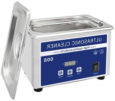 Ultrasoon Reiniger - Reinigingsapparaat Bad - Sieraden Reinigen - Digitale Timer - 800 ml - Zilver