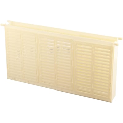 Contrôleur de ponte de reine des abeilles, boîte de ponte d'abeilles en plastique à cadre unique, boîte d'apiculture beige