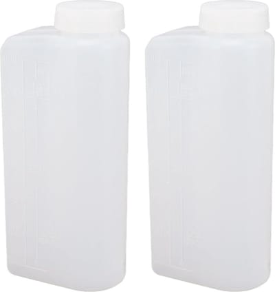 Oliemengfles Professionele 2 STUKS 600ML 2-taktolie Benzine - Brandstofmengfles voor Kettingzaag - Strijkmachine .