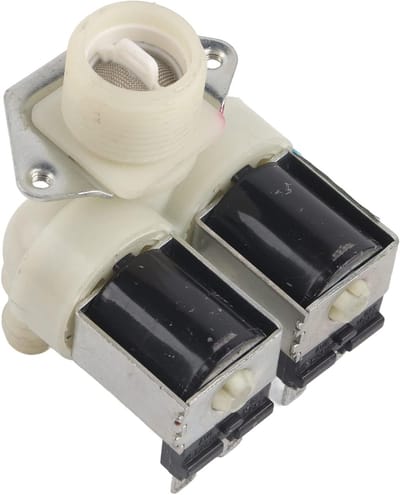 Vervangende Waterinlaatklep voor Wasmachine - Dubbele Aansluiting, Geschikt voor Diverse Wasmachines en Accessoires