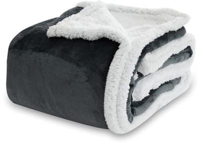 Warme Dubbelzijdige Knuffeldeken - Dikke Fleece Deken voor Kinderen en Volwassenen