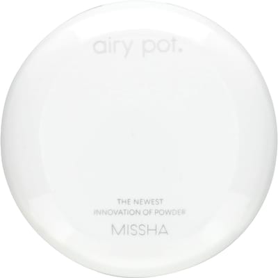 Missha, Airy Pod Pressed Powder, Translucent, 0.17 oz (5 g) white